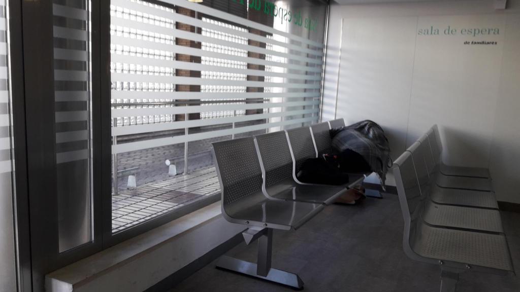 Zona de la sala de espera de Urgencias del hospital Virgen Macarena donde ocurrió la supuesta violación