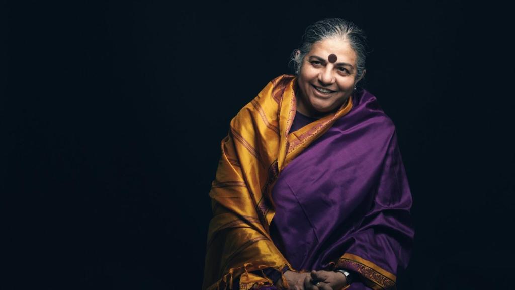 Vandana Shiva.