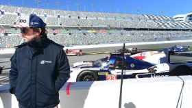 Fernando Alonso en el circuito de Daytona.
