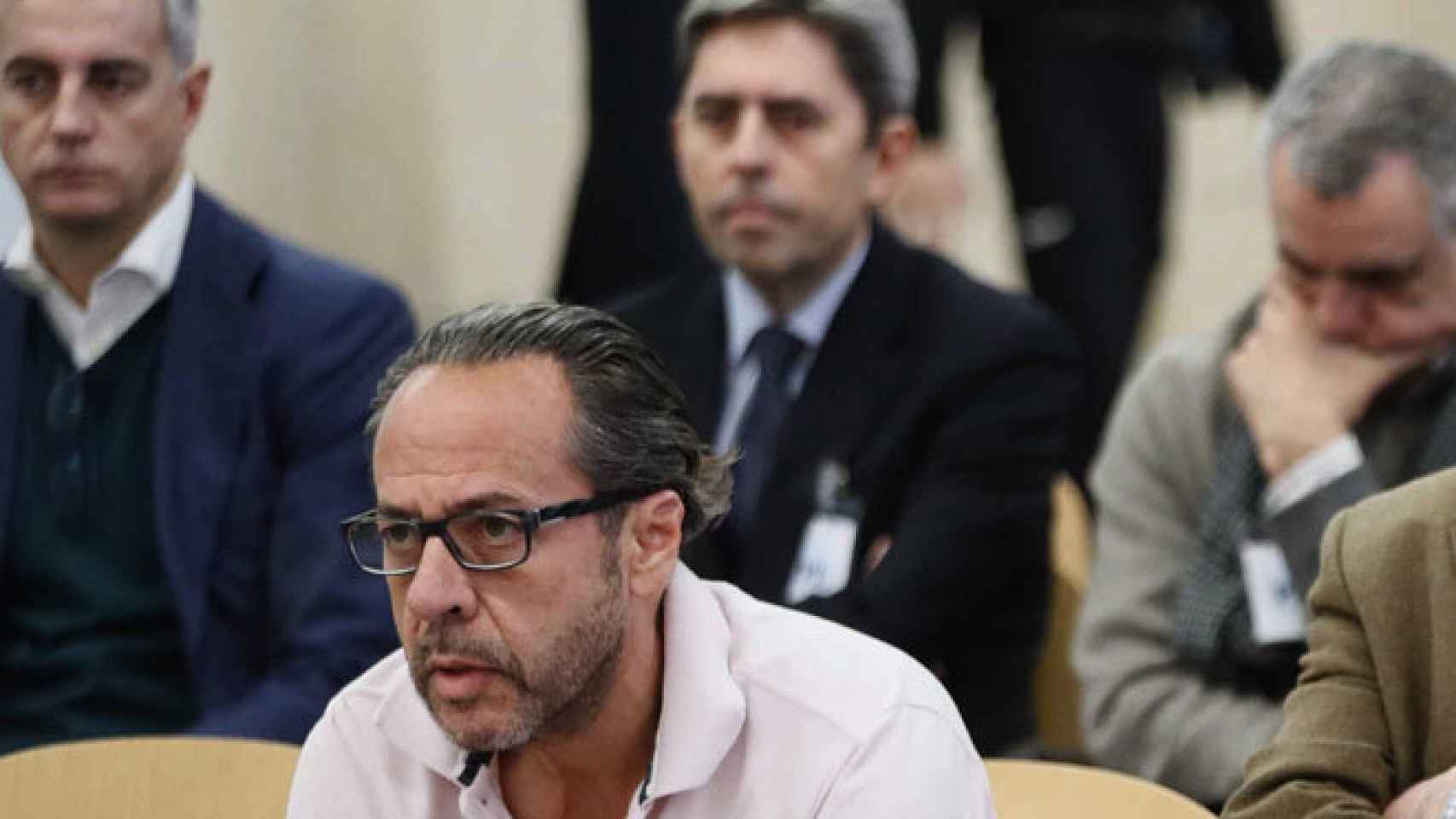 Álvaro Pérez 'El Bigotes' durante el juicio del caso Gürtel Valencia.