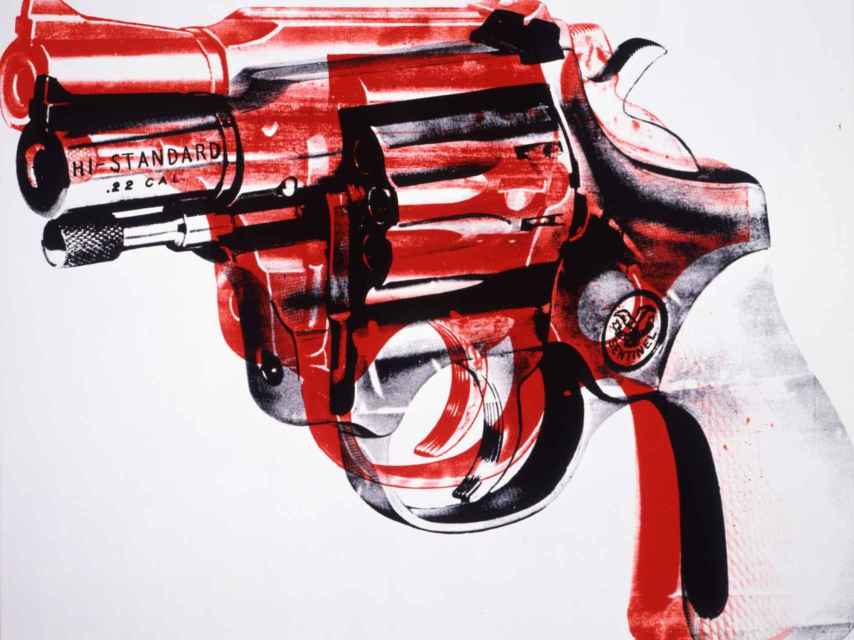 La pistola de Warhol que llega al Caixaforum de Madrid, tras pasar por Barcelona.