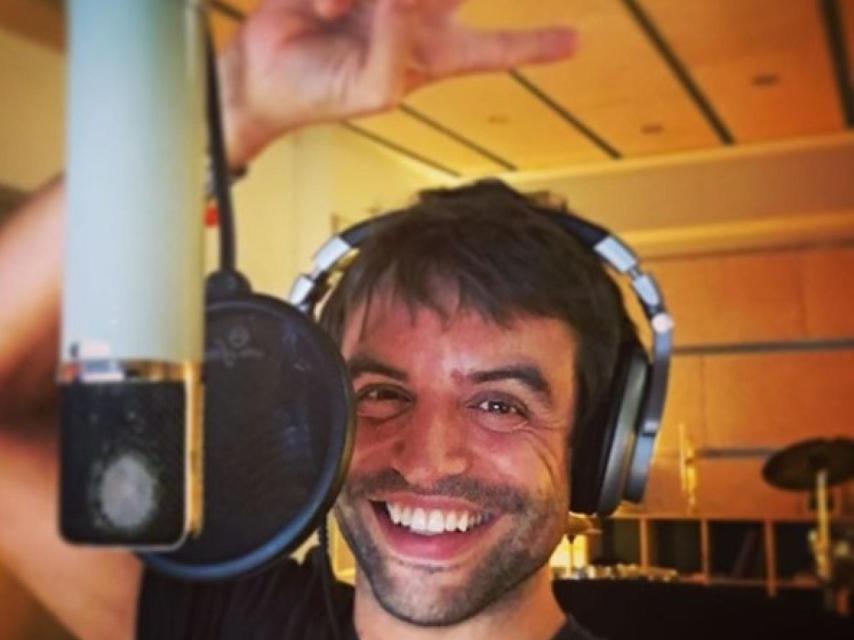 Manu Guix, en el estudio.