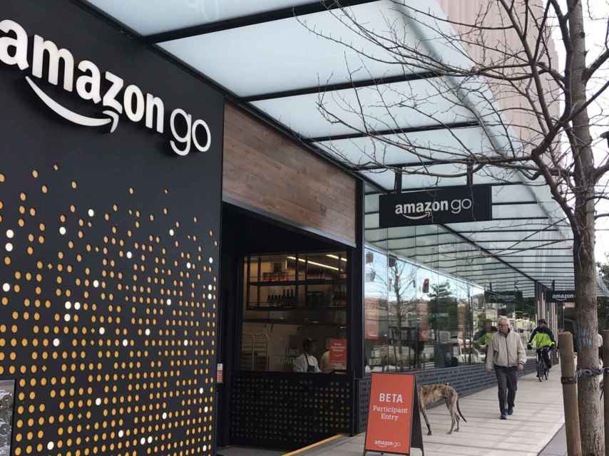 La tienda de Amazon Go en Seattle.