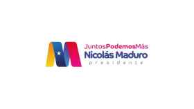El logo de la campaña de Maduro.