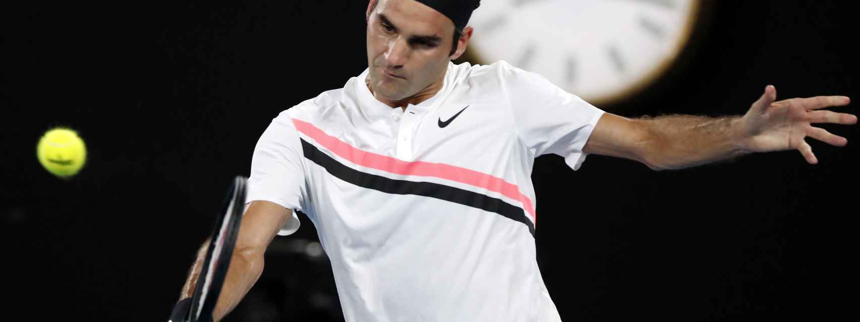 Roger Federer en semifinales.