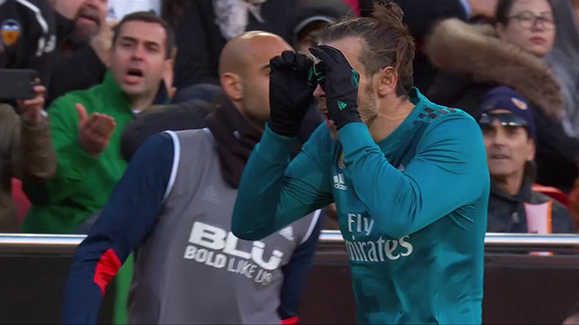 El gesto que le costó a Bale la amarilla