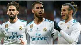 Isco, Ramos y Bale, con atención en la enfermería