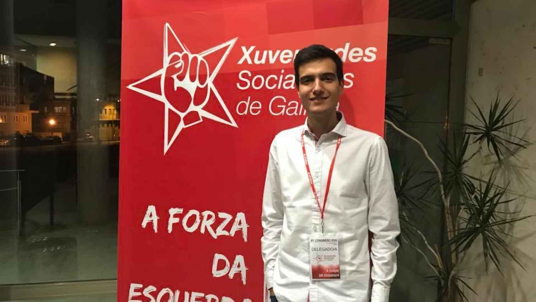 Desde noviembre de 2017, Nabor González Fariñas es secretario general de ls Juventudes Socialistas en Galicia.