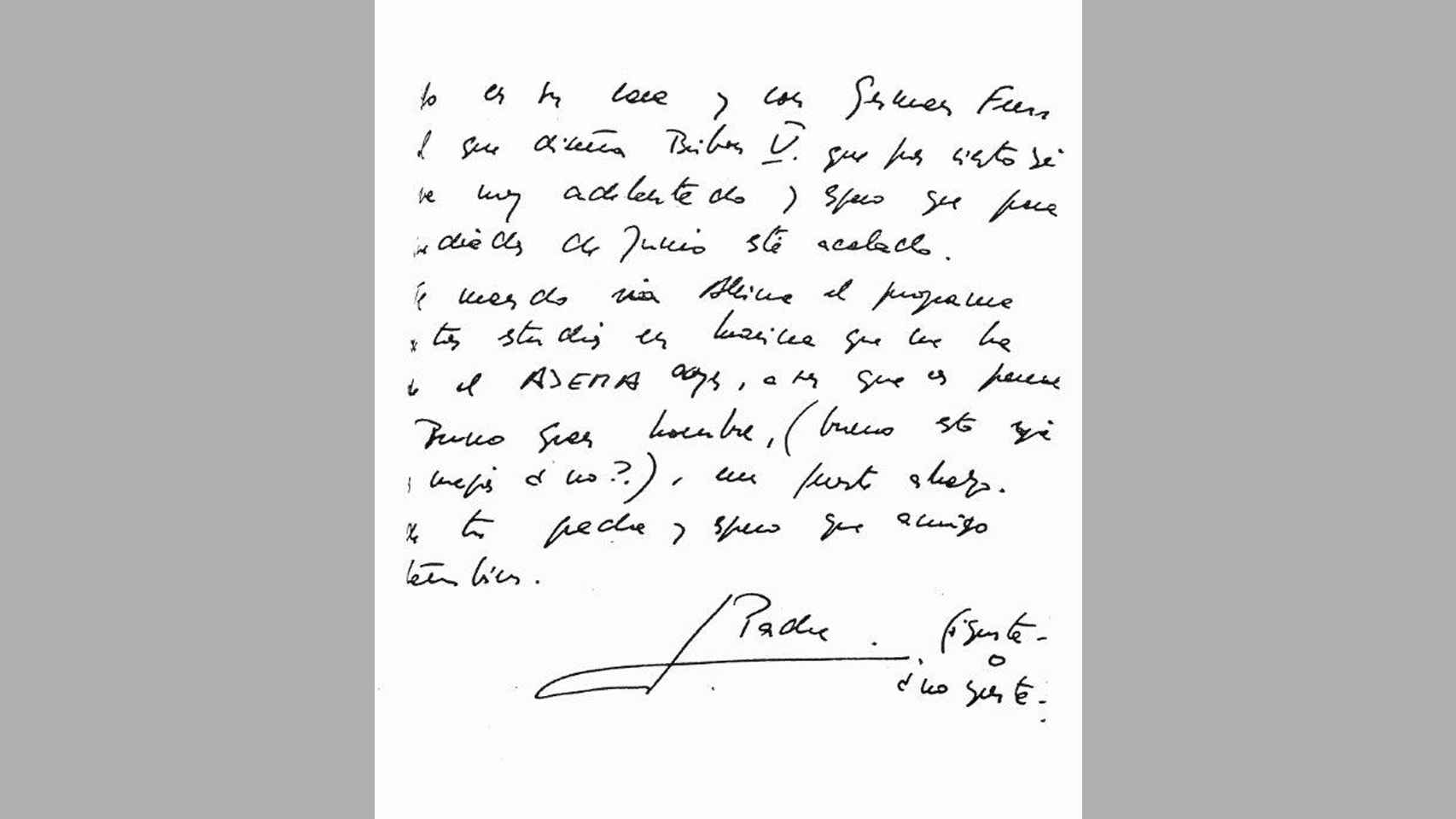 Algunas de las cartas de Juan Carlos a Felipe para ser un buen rey  hoy producen asombro