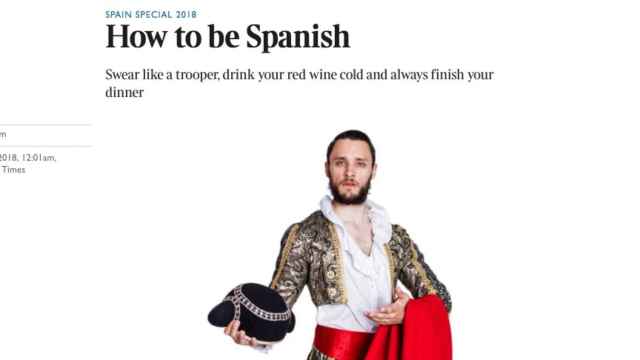 Ser español es comportarse como un chimpancé, y olé, según The Times