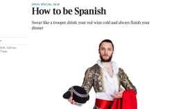 Ser español es comportarse como un chimpancé, y olé, según The Times