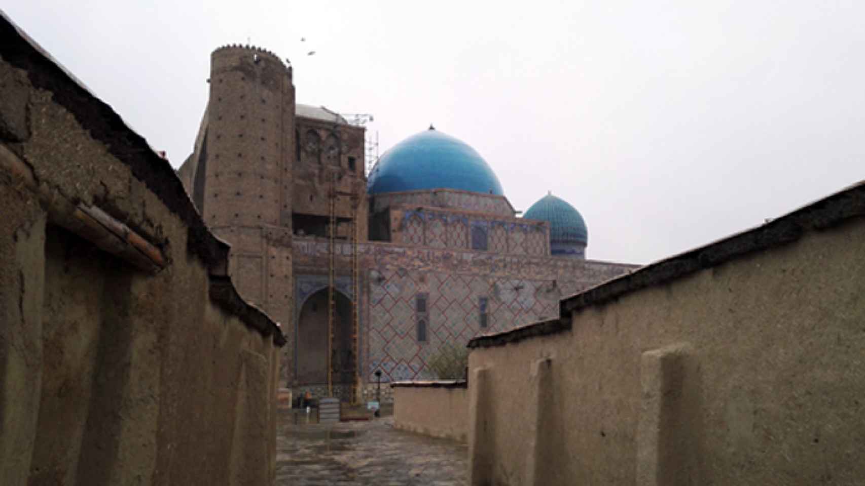 Mausoleo de Khoja Ahmad Yasavi, en Turkestán