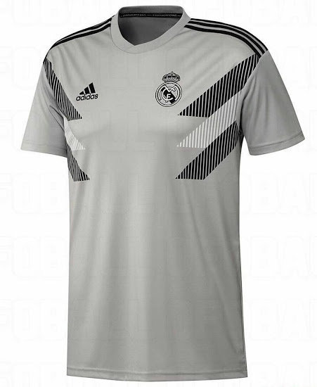 desagradable Arco iris alcanzar Se filtra la camiseta de entrenamiento del Real Madrid 2018/2019