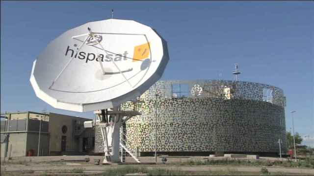 Antena de Hispasat en Argentina.
