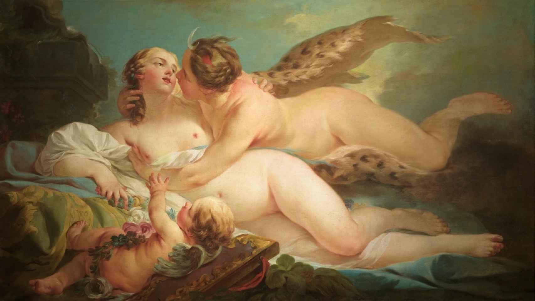 Calisto y Diana, de Jean-Baptiste-Marie Pierre.