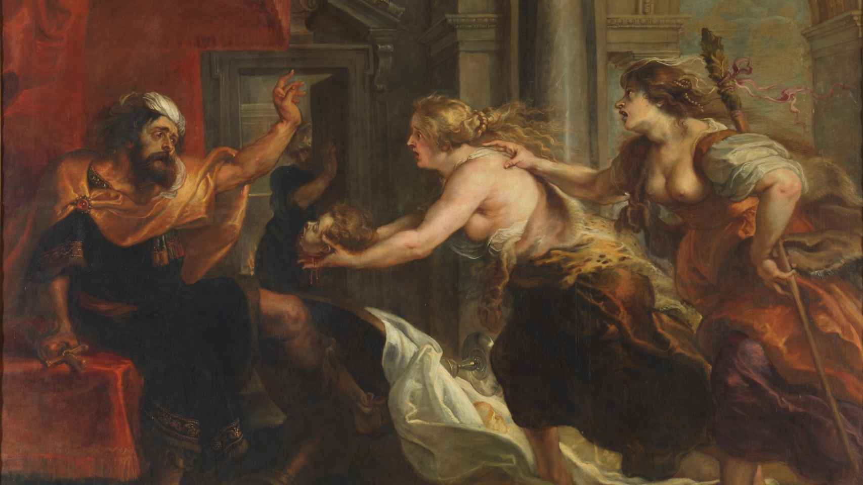 El banquete de Tereo, de Rubens.