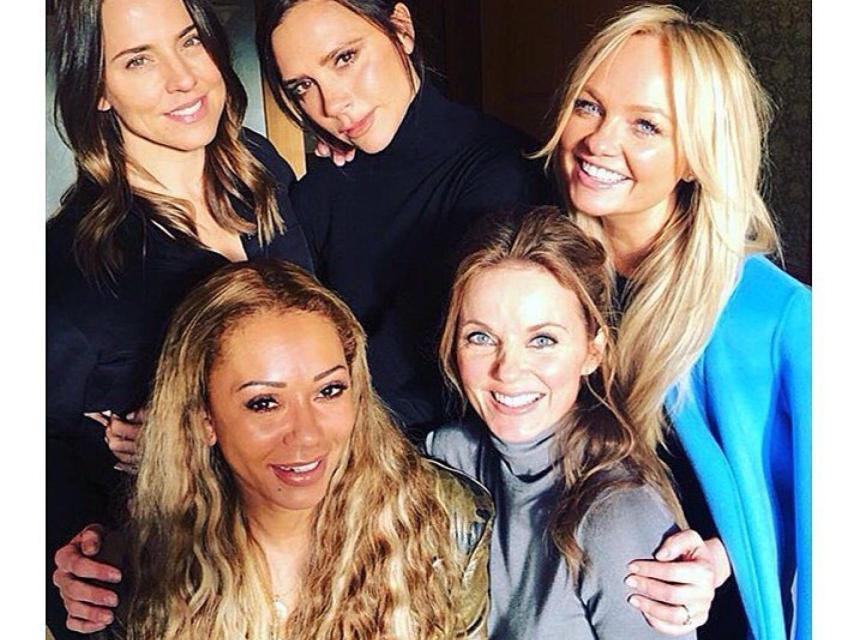 La foto que han colgado las Spice Girls de su reencuentro en casa de Geri Halliwell.