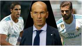 Varane o Nacho, un dilema para Zidane