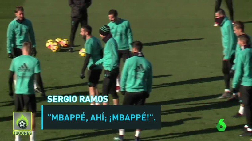 Neymar, no; Mbappé se cuela en el entrenamiento del Madrid