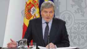 El ministro portavoz, Íñigo Méndez de Vigo, este viernes en Moncloa.