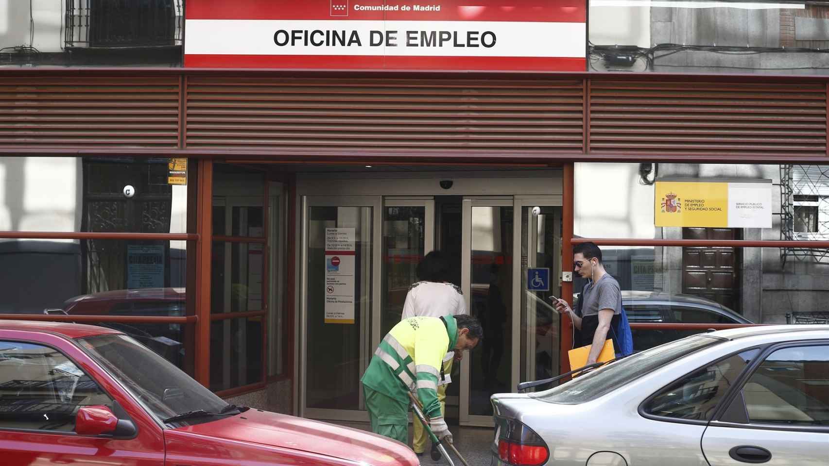 Oficina de empleo en la Comunidad de Madrid