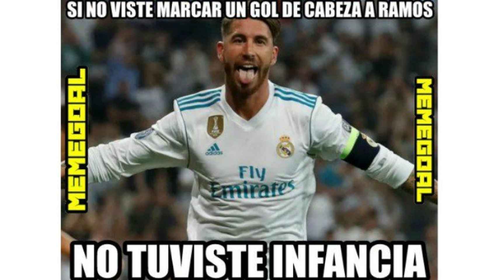 Meme de Ramos. Foto. Twitter (@Memegoal10)