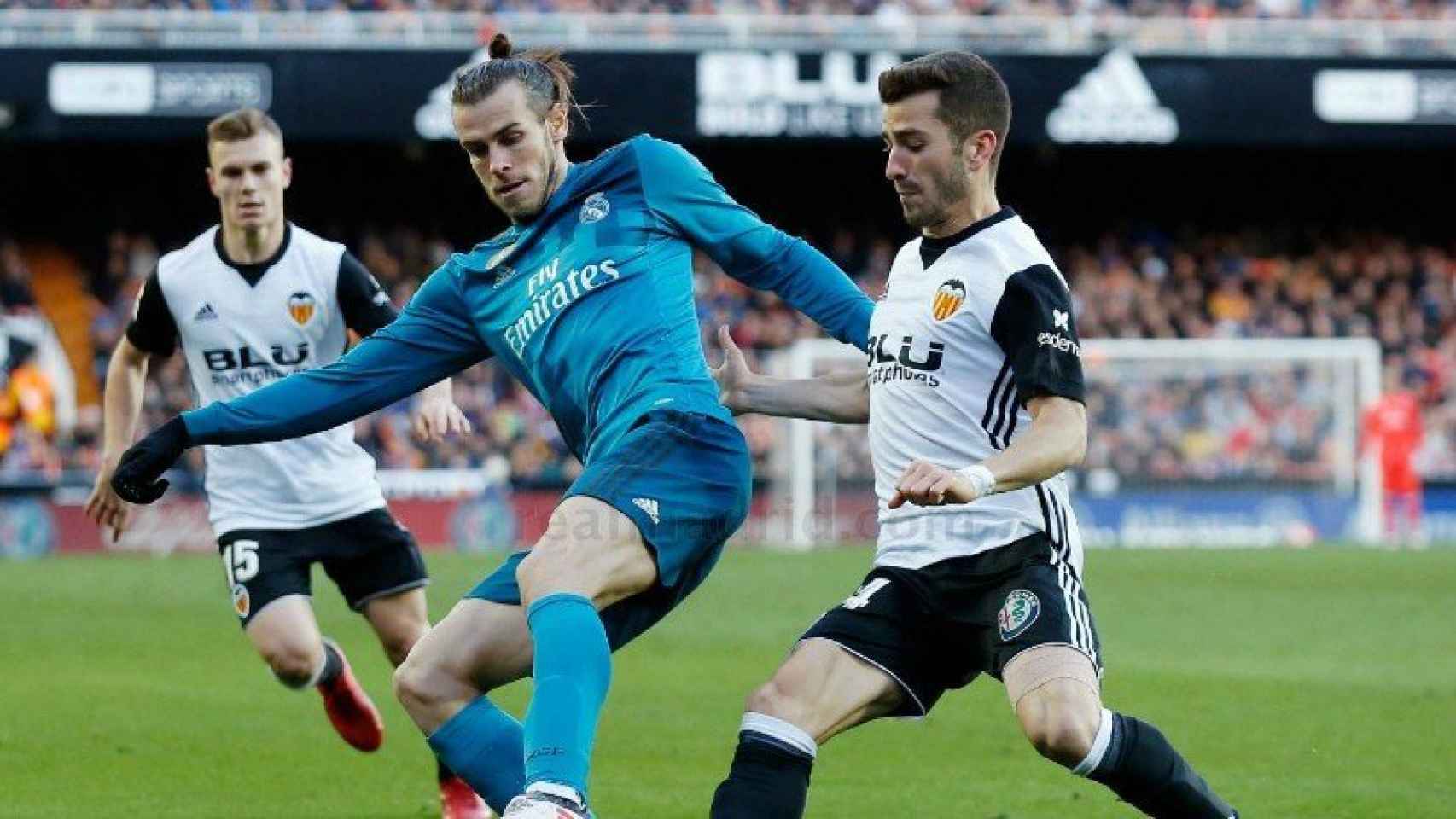 Bale, contra el Valencia