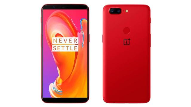 Nuevo OnePlus 5T en color rojo, a punto para San Valentín