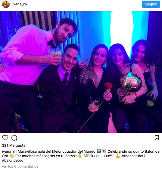 La hermana de Georgina descubre en Instagram fotos inéditas de Cristiano y su familia