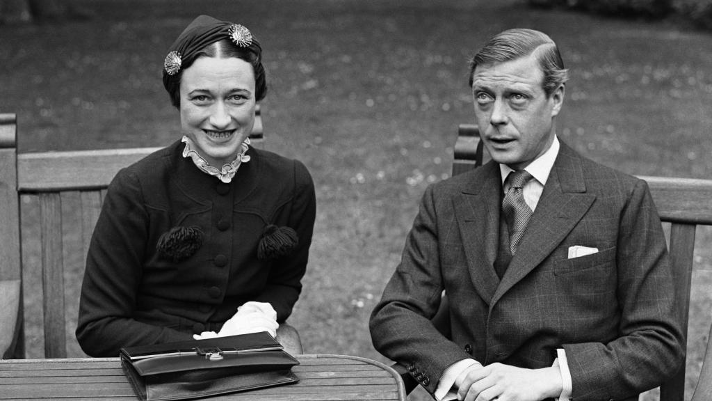 Wallis Simpson junto al Duque de Windsor, Eduardo VIII.