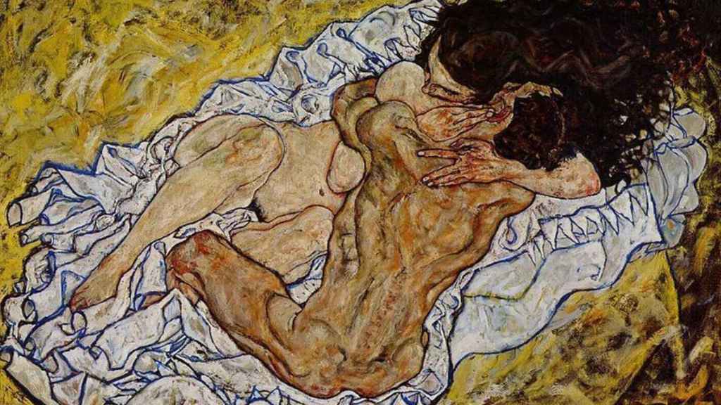 Uno de los desnudos de Egon Schiele.