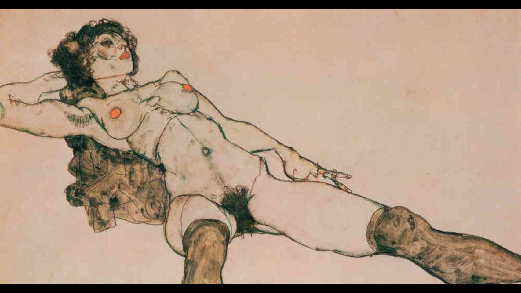¿Por qué adoramos la pornografía, pero no soportamos a Egon Schiele?