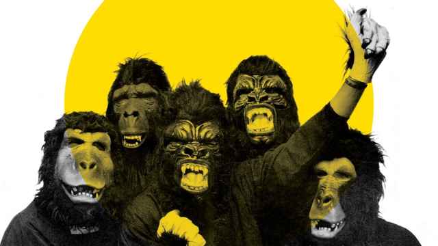 Las Guerrilla Girls utilizan la máscara de gorila desde hace tres décadas en sus acciones.