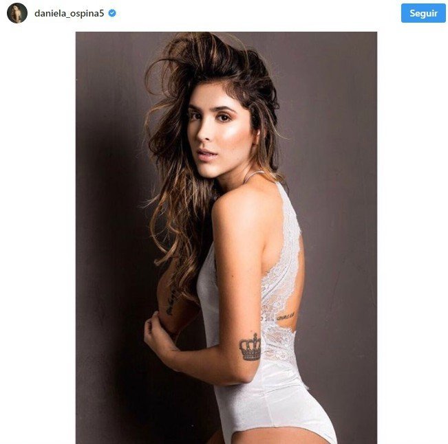 Daniela Ospina, la ex de James, lo rompe en Instagram con sus fotos sensuales
