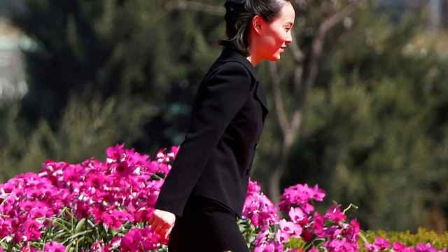 La hermana de Kim Jong-un, la representante de la delegación norcoreana en Corea del Sur.