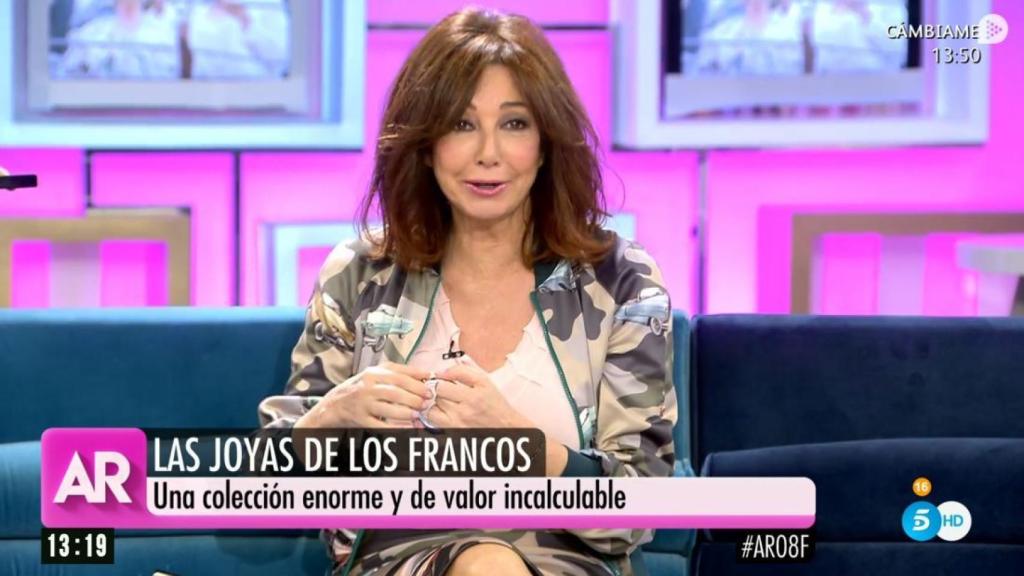 Ana Rosa Quintana en el programa.
