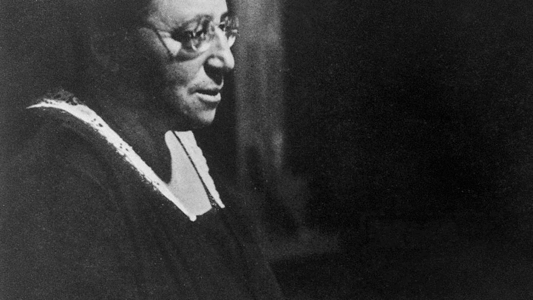 La matemática Emmy Noether, en 1930