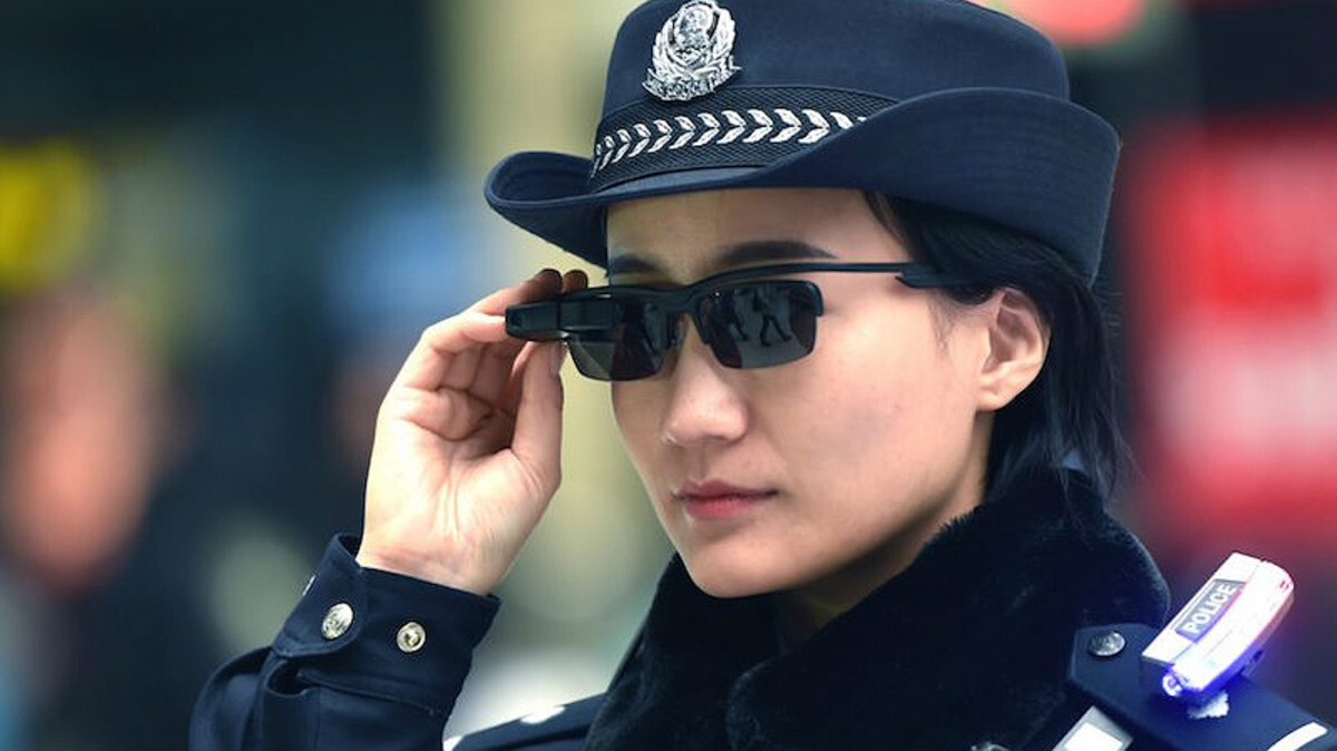 policia china gafas reconocimiento facial inteligencia artificial