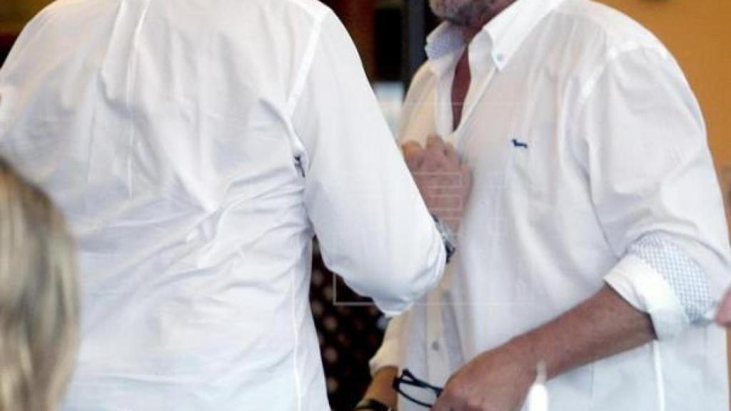 Juan Carlos I y Carlos Herrera.
