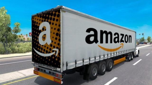 camion reparto amazon