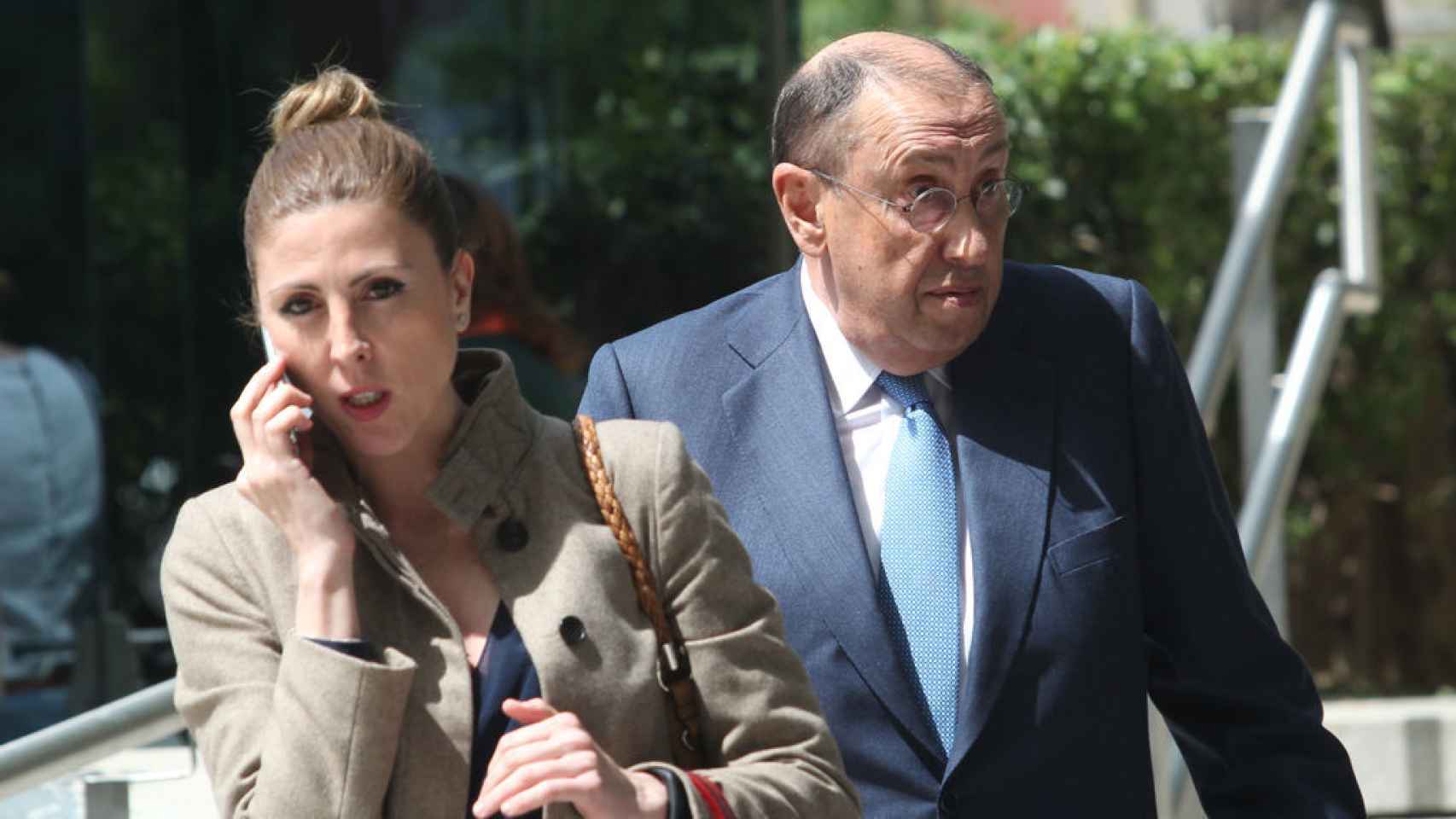 Mauricio Casals a su llegada a la Audiencia Nacional para declarar investigado en el caso Lezo.