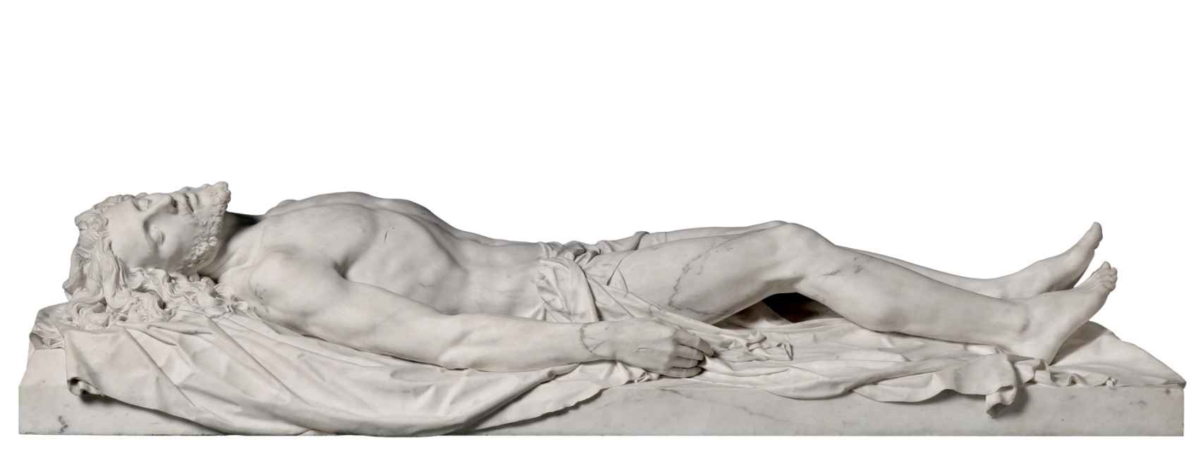 Cristo yacente (1872) de Agapito Vallmitjana.