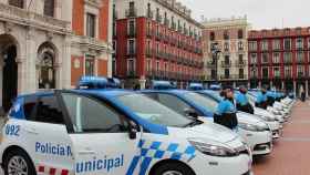 Coches de la Policía Local de Salamanca.