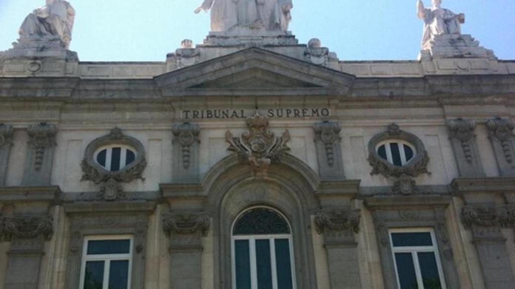 Fachada del Tribunal Supremo.