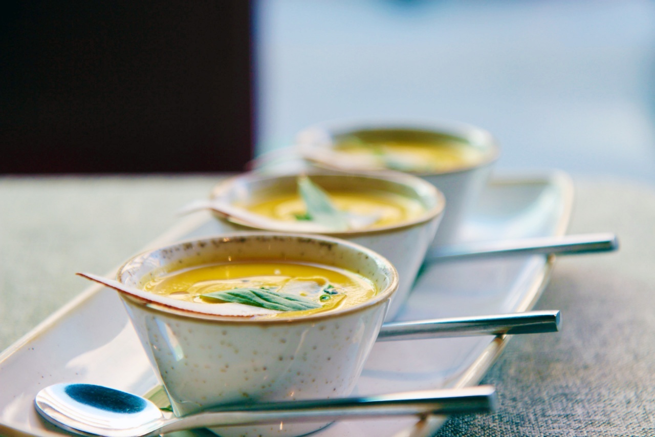 Crema de batata y leche de coco