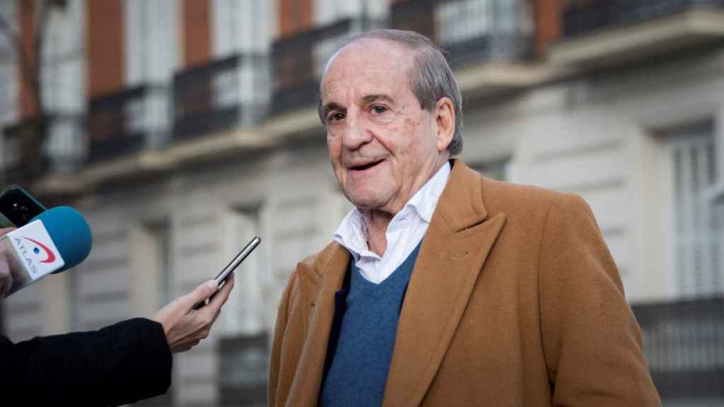 José María García a su llegada a declarar a la Audiencia Nacional