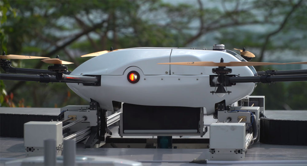 drones airbus reparto paquetes ultima milla