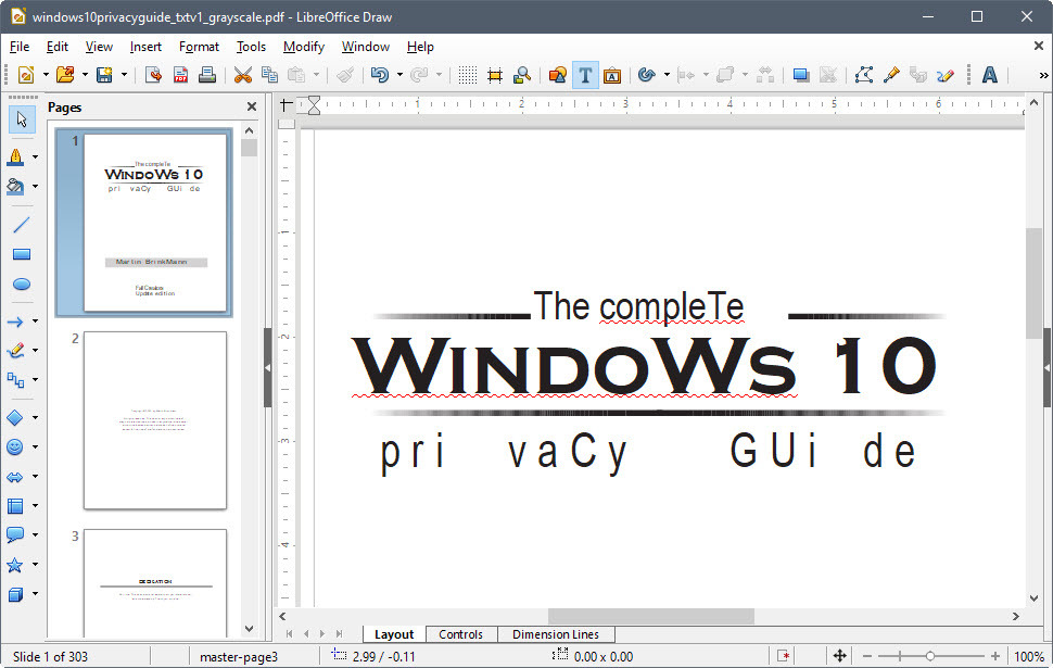 libreoffice draw pdf compress