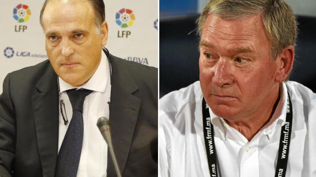 Javier Tebas y Javier Clemente, enemigos íntimos.
