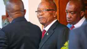 Jacob Zuma abandona la oficina de la presidencia el pasado día 7 de febrero.